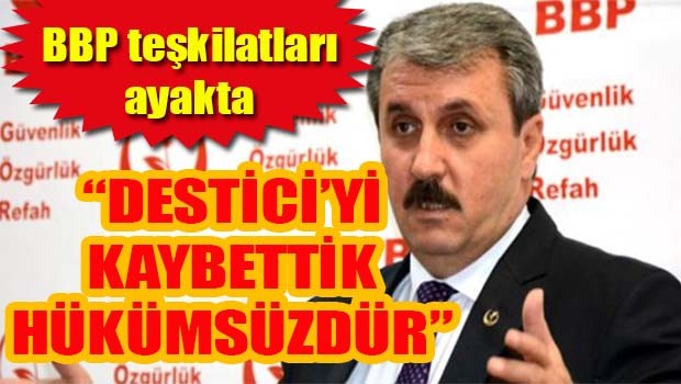 'Destici'yi kaybettik hükümsüzdür!'