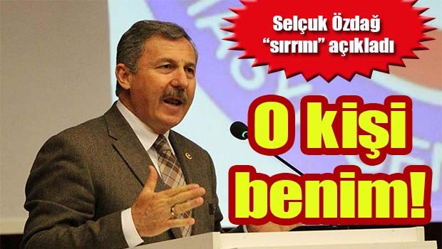Özdağ sırrını açıkladı, 'O kişi benim'