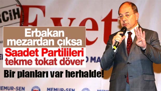 Sağlık Bakanı Erbakan üzerinden Saadet Partisi'ne yüklendi!