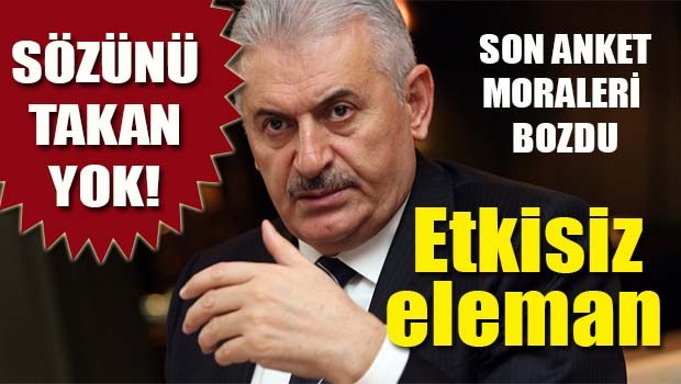 Başbakan 'etkisiz eleman'