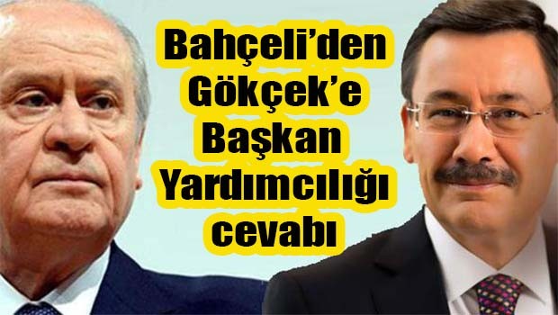 Bahçeli'den Gökçek'e Başkan Yardımcılığı cevabı!