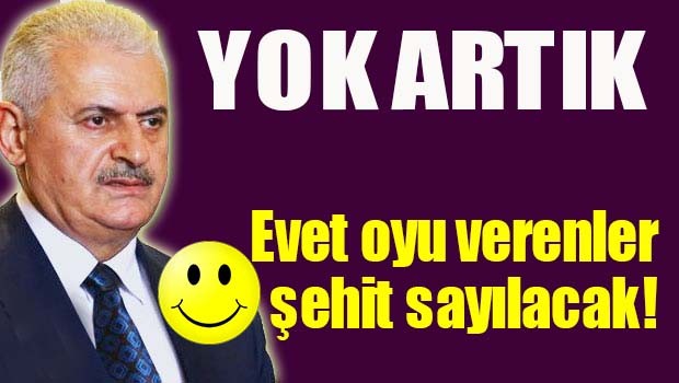 Evet oyu verenler şehit sayılacak!