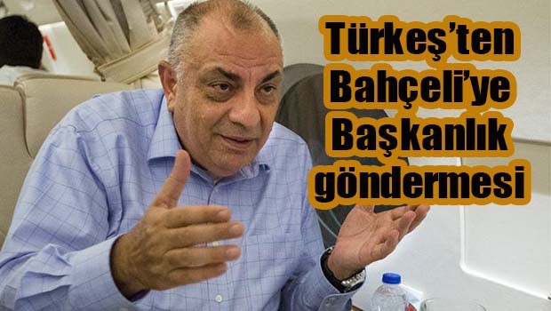 Tuğrul Türkeş'ten Bahçeli'ye 'Başkanlık' göndermesi!