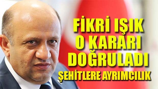 Bakan Işık o iddiayı doğruladı!