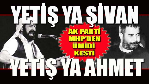 AK Parti MHP'den ümidi kesti!