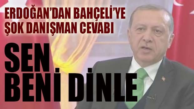 Bahçeli'nin 'eyalet' çıkışına Erdoğan'dan anında cevap geldi