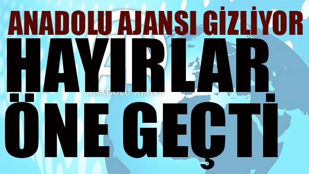 HAYIRLAR ÖNE GEÇTİ!