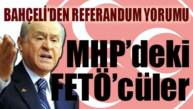 Bahçeli'den Referandum açıklaması...