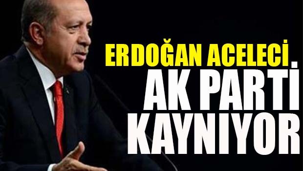 AK PARTİ KAYNIYOR!