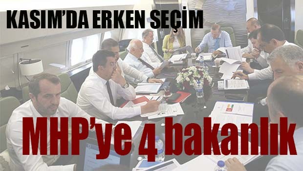 MHP'YE 4 BAKANLIK