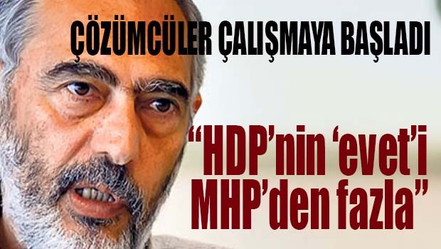 'HDP'nin EVETi MHP'den fazla'