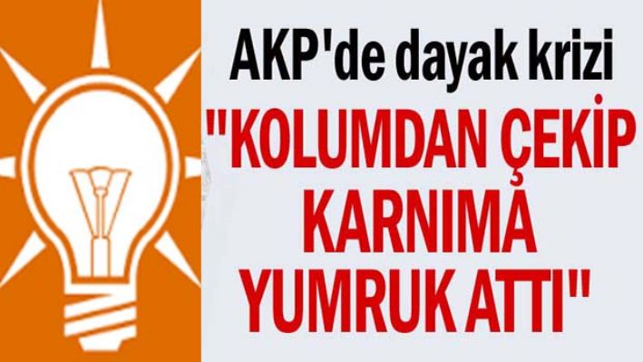 AKP'DE DAYAK KRİZİ
