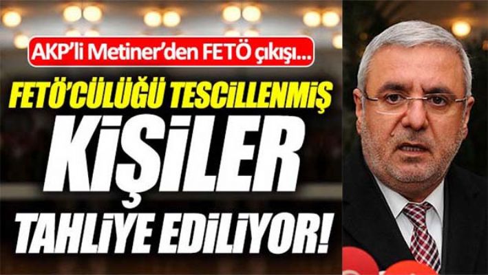 AKP'Lİ METİNER'DEN 'DAMAT' İSYANI!