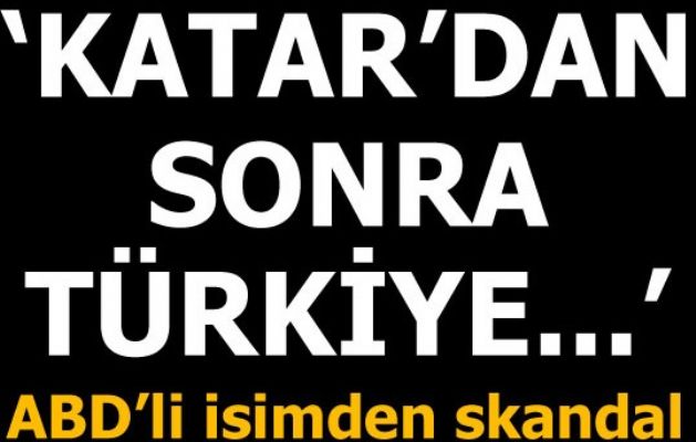 Türkiye'ye küstah Katar tehdidi
