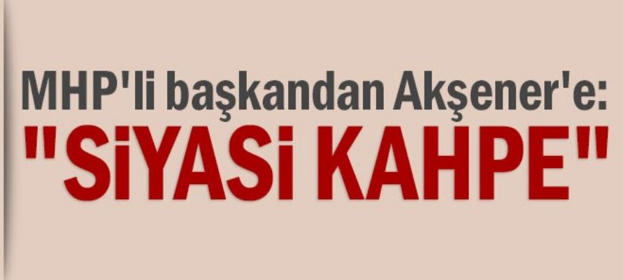 MHP'li başkandan Akşener'e: 'Siyasi kahpe'