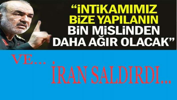 İran intikam saldırısı yaptı!
