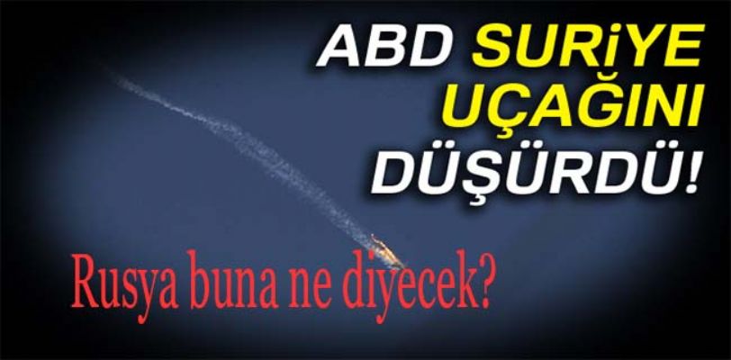koalisyon güçleri suriye savas uçağını vurdu!
