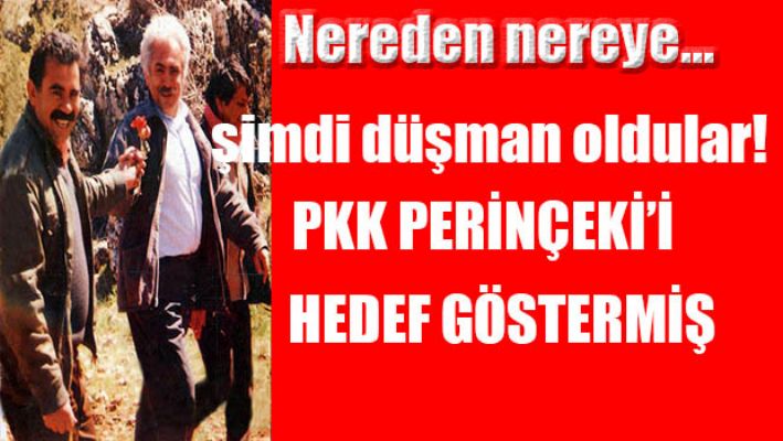 PKK Perinçek'i hedef gösterdi