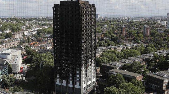 Londra'daki yangına sebep olan buzdolabının markası açıklandı