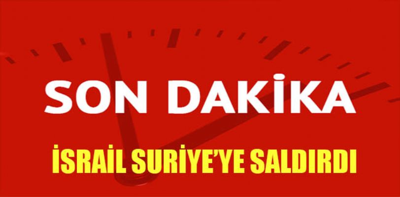 İsrail Suriye ordusuna saldırdı