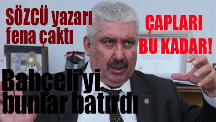 SÖZCÜ yazarı MHP'li Yalçın'a fena çaktı!