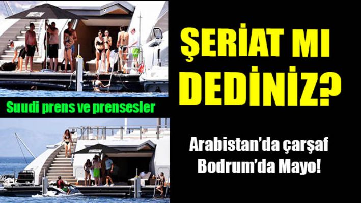 Suudi prens ve prensesler böyle görüntülendi