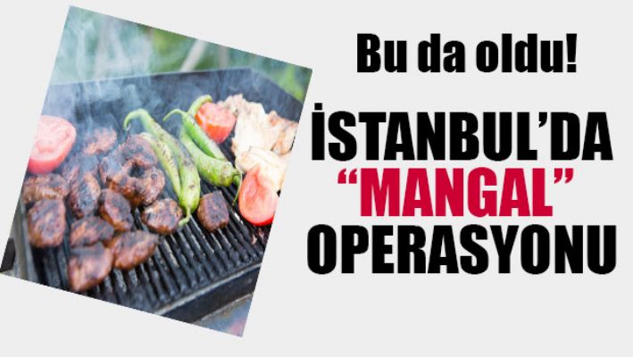 İstanbul'da 'mangal' operasyonu...