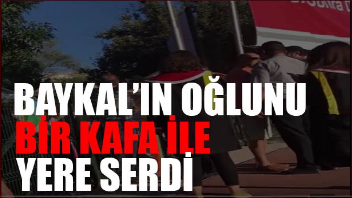 Deniz Baykal'ın oğluna saldırı