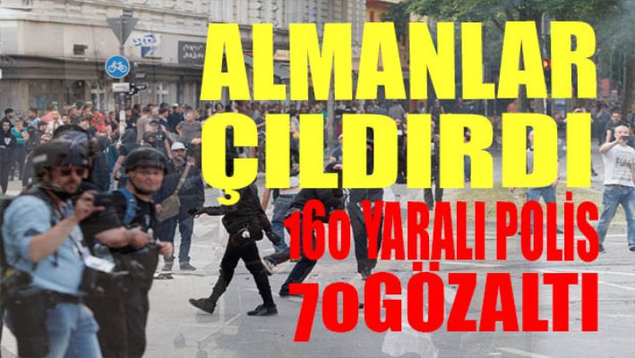 Protestolar Hamburg'u savaş alanına çevirdi