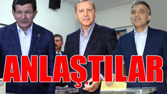 ANLAŞTILAR, BERABER YÜRÜYECEKLER!