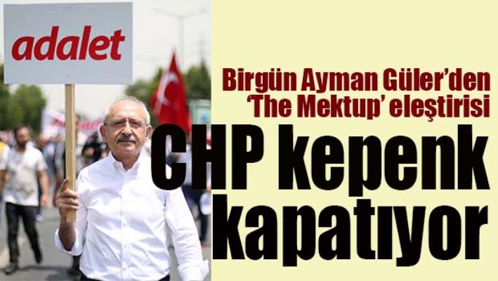 'CHP KEPENK KAPATIYOR'