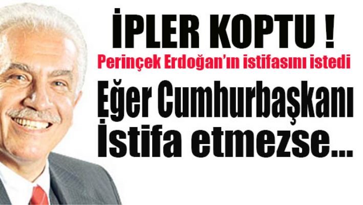 Perinçek'ten Erdoğan'a istifa çağrısı