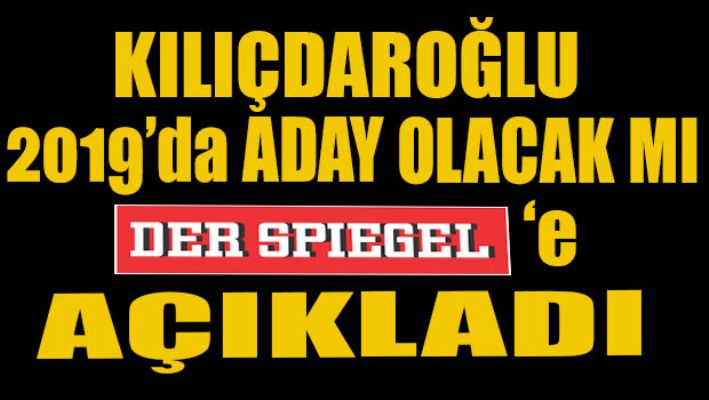 Kılıçdaroğlu aday olacak mı?
