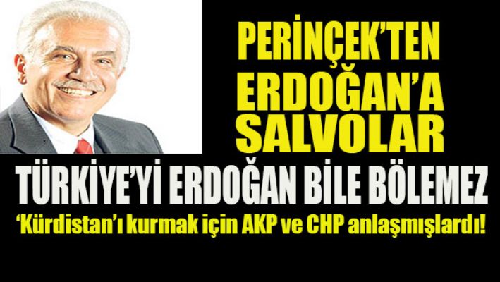 Perinçek'ten Erdoğan'a salvolar!