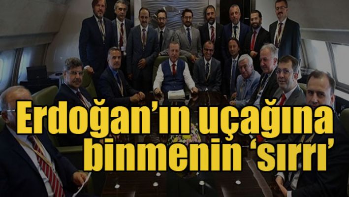 Cumhurbaşkanlığı uçağına binmenin sırrı