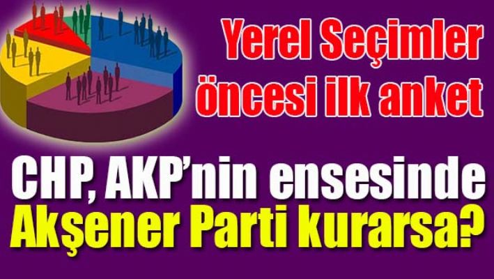 YEREL SEÇİMLER ÖNCESİNDE İLK ANKET!
