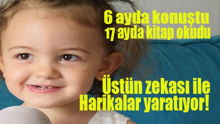 Üstün zekası ile harikalar yaratıyor