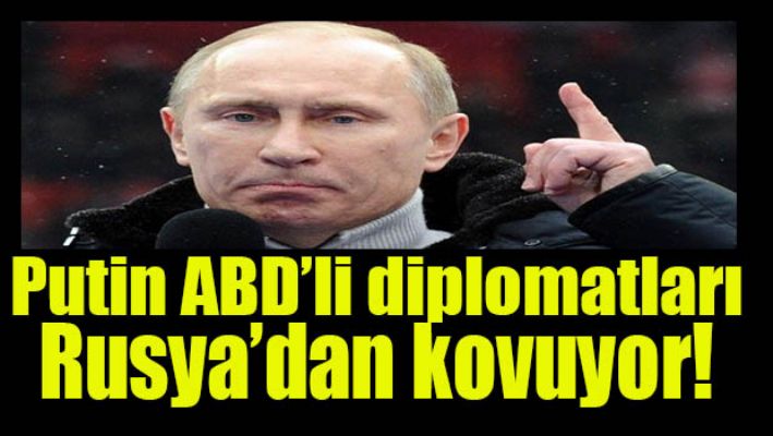 Putin: Rusya'daki  yüzlerce ABD diplomatı ülkeden gönderiyor