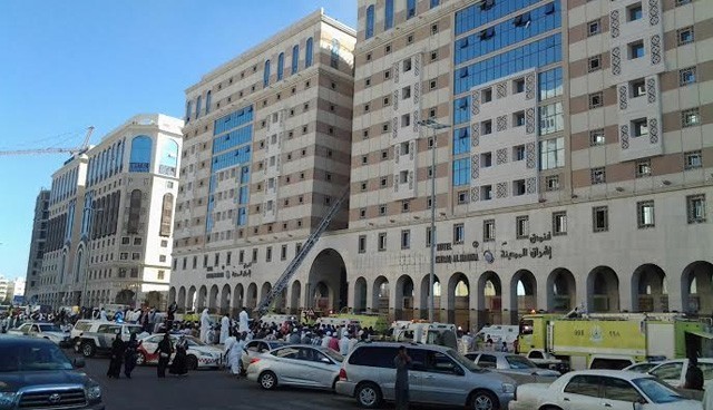 Medine'de otel yangını: 17 Türk öldü
