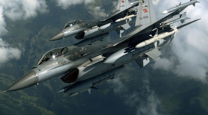 F-16'lar havalandı