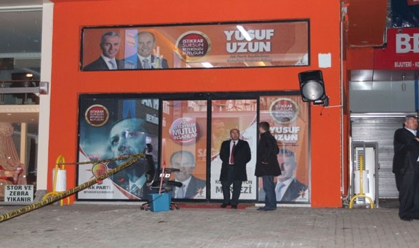 AKP Seçim Merkezi önünde cinayet
