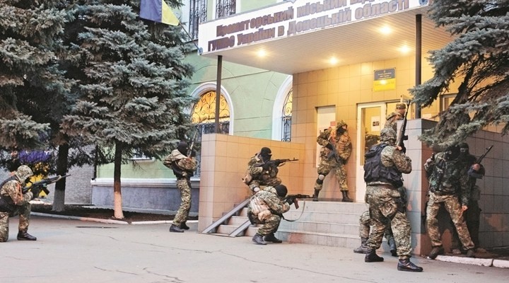 Ukrayna'da Rus yanlılarına operasyon