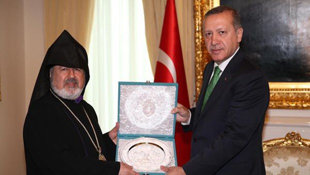 Ermeni Cemaatleri Erdoğan ile görüştü