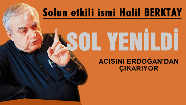 Sol yenildi kabul etmek lazım