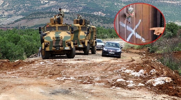 Asker evlerine hain işaret