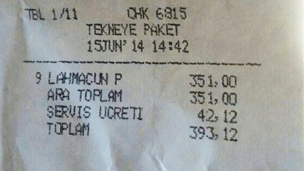 Lahmacunda büyük indirim 393 TL