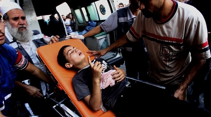 İsrail  okullarıda bombaladı