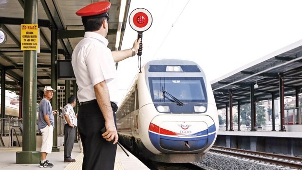 hızlı trende Yolculuk