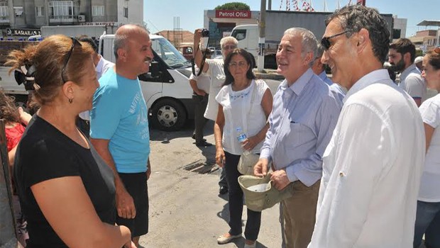 CHP Bakırçay tam kadro sahaya indi