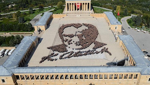İşte en büyük Atatürk portresi